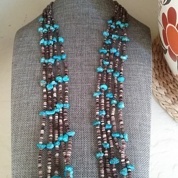 Vintage Native American Santo Domingo Necklace - Picture 8 of 8